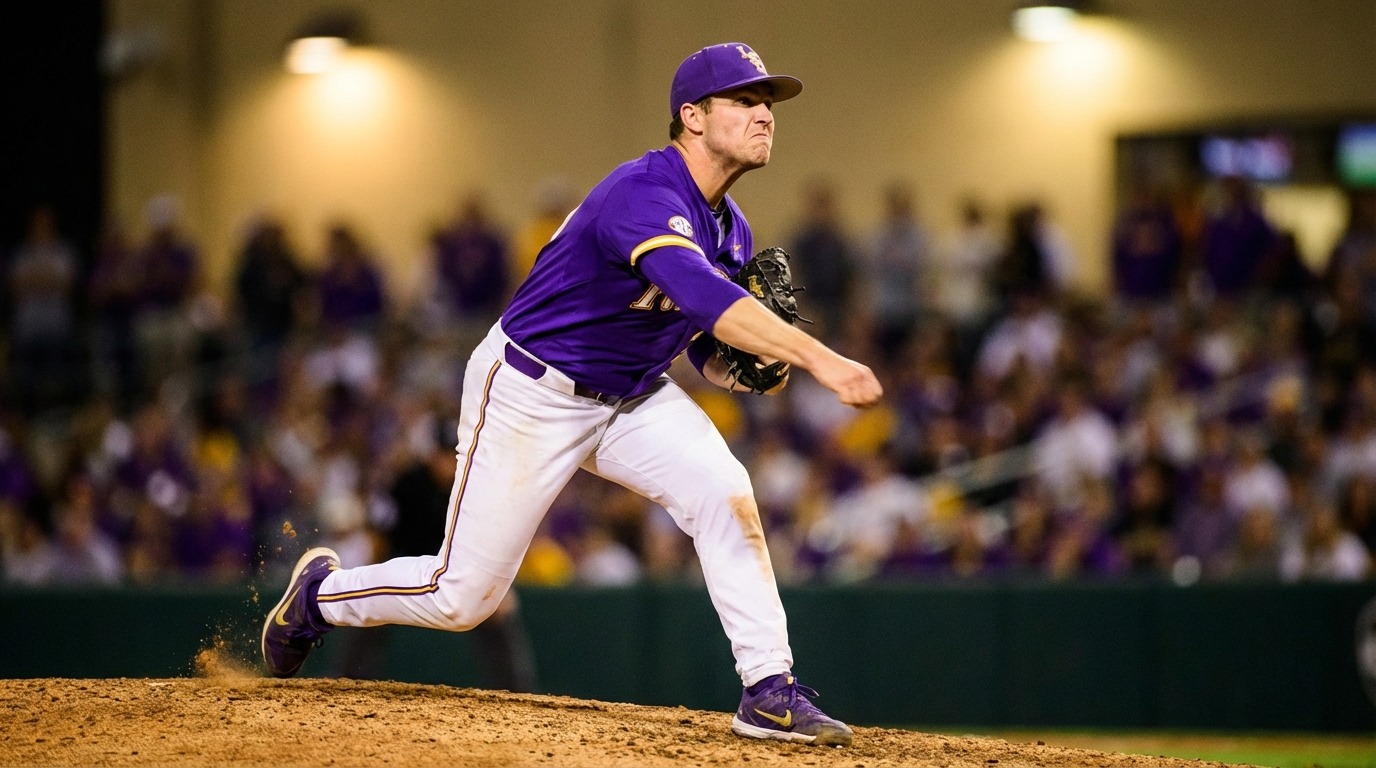 Casan Evans pitching