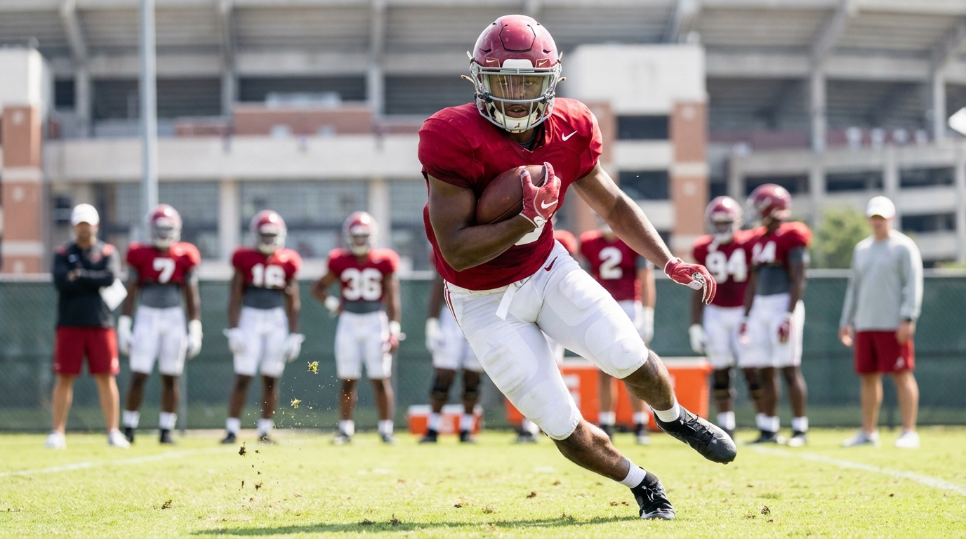 EJ Crowell in action on the football field