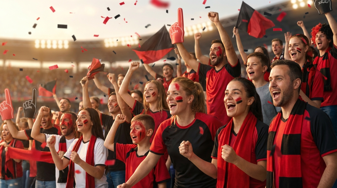 Georgia Bulldogs fans cheering