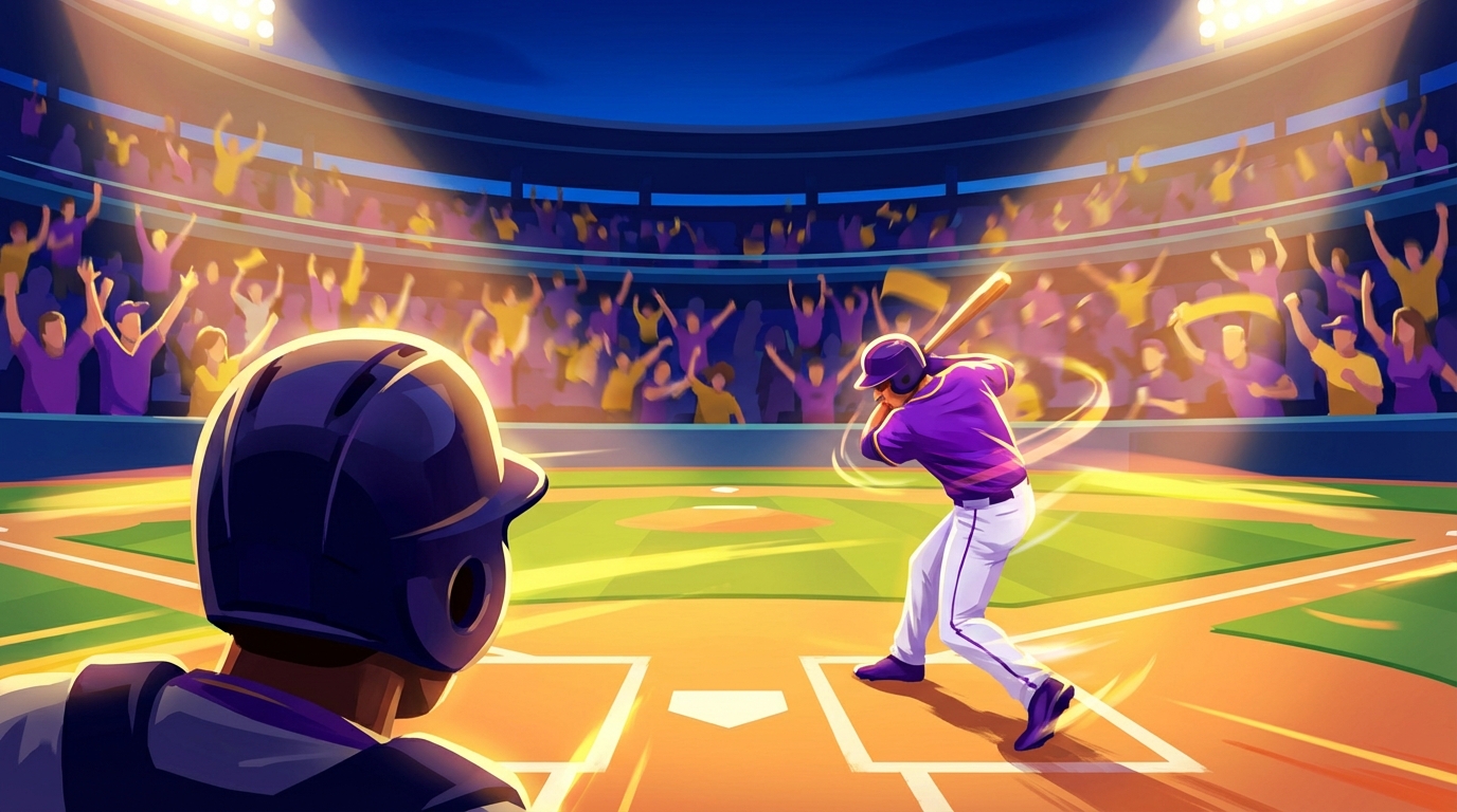 LSU game night atmosphere