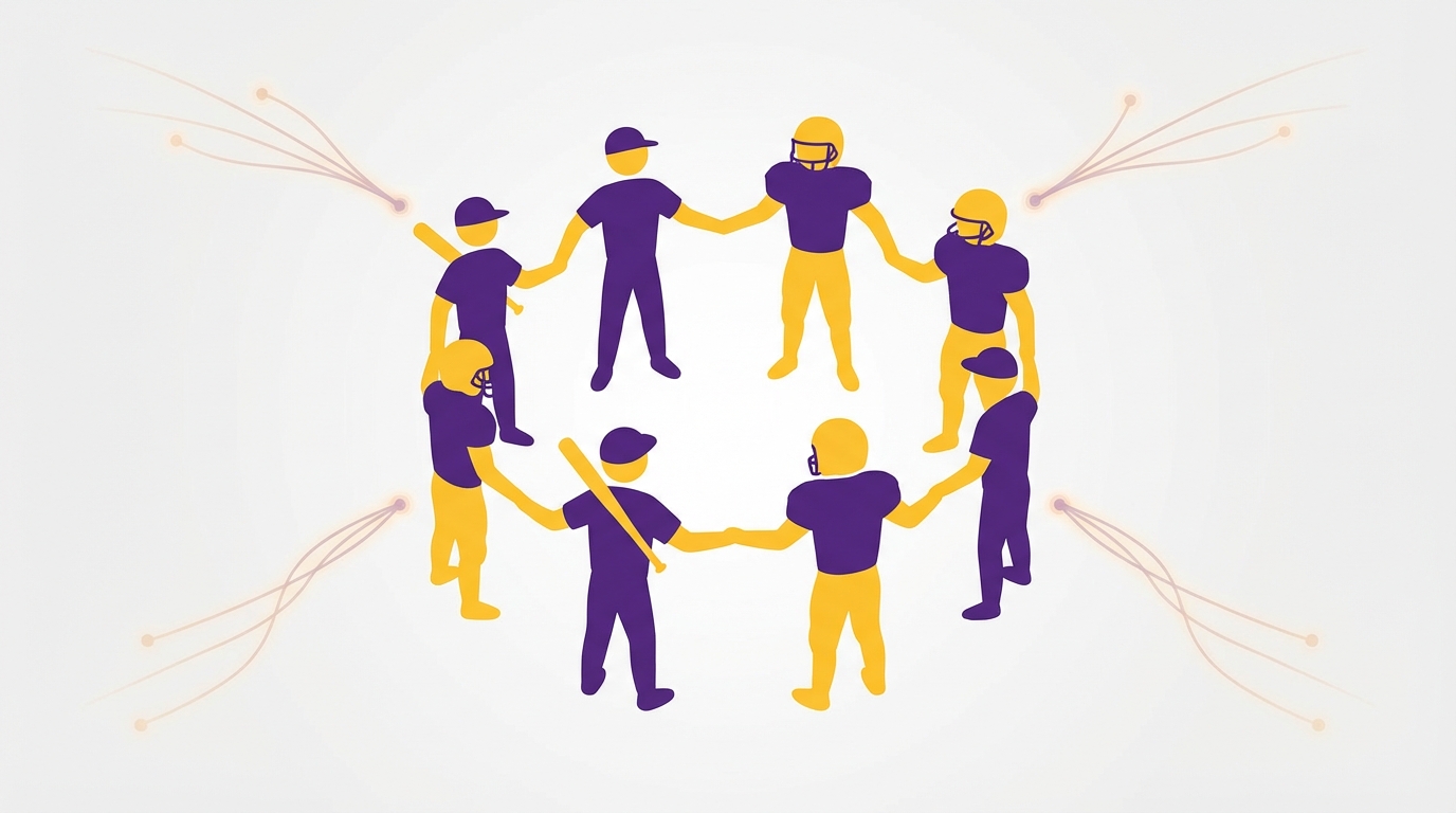 LSU team chemistry graphic