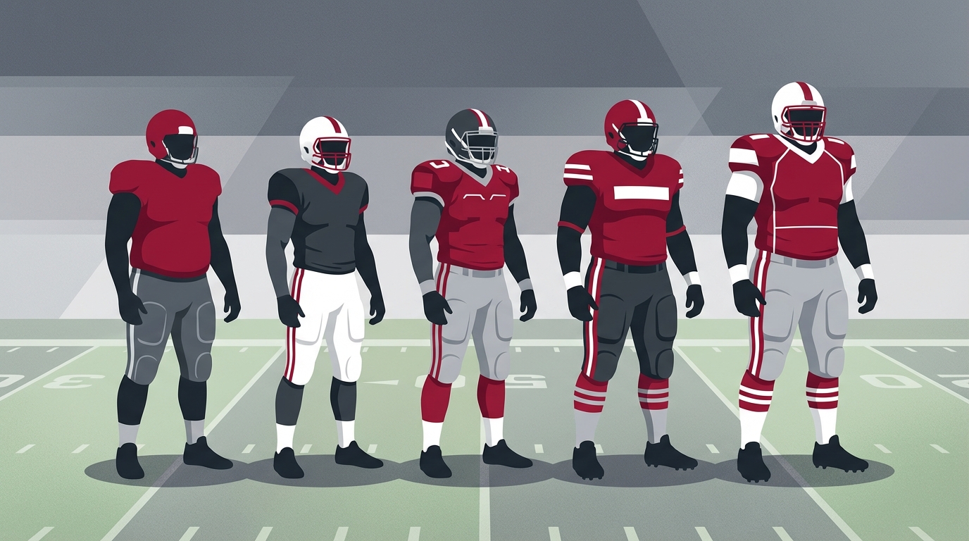 Alabama defensive line visual