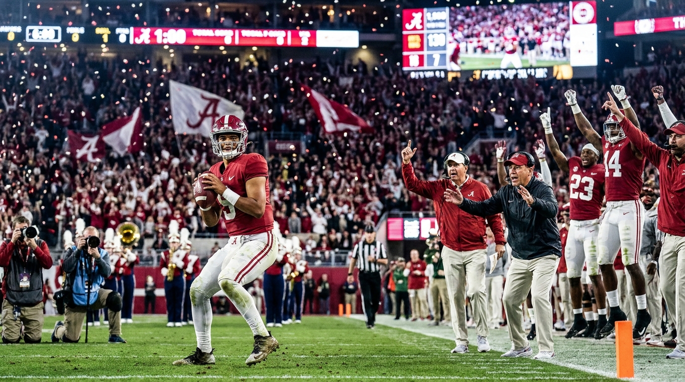 Alabama college football scene