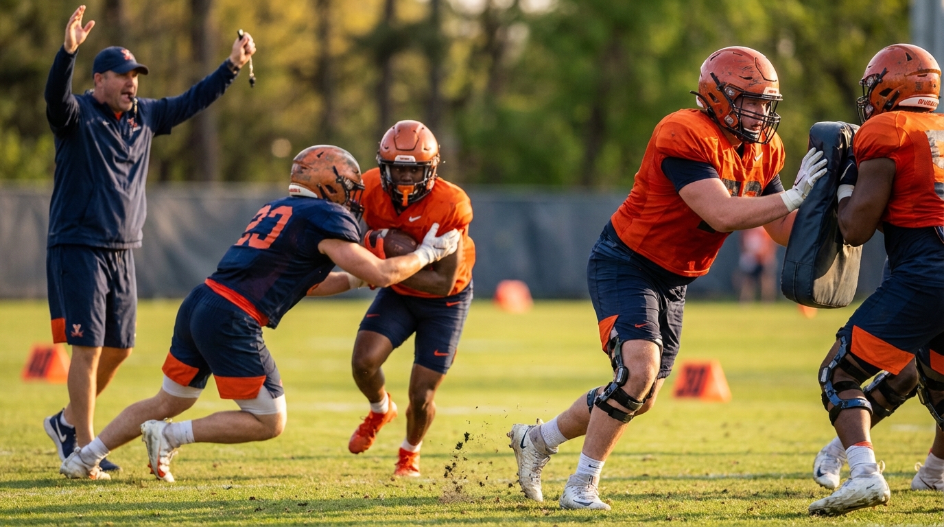 Auburn spring practice intensity