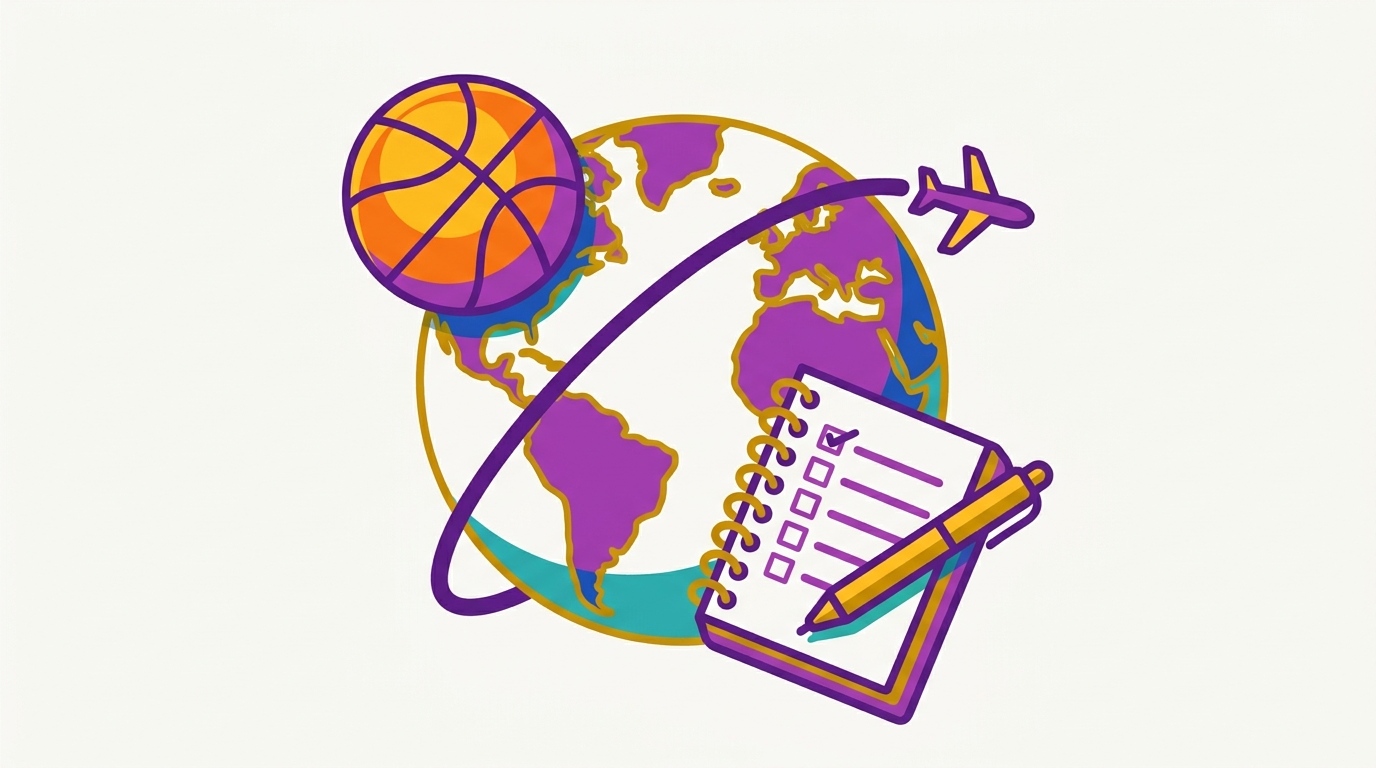 International scouting illustration