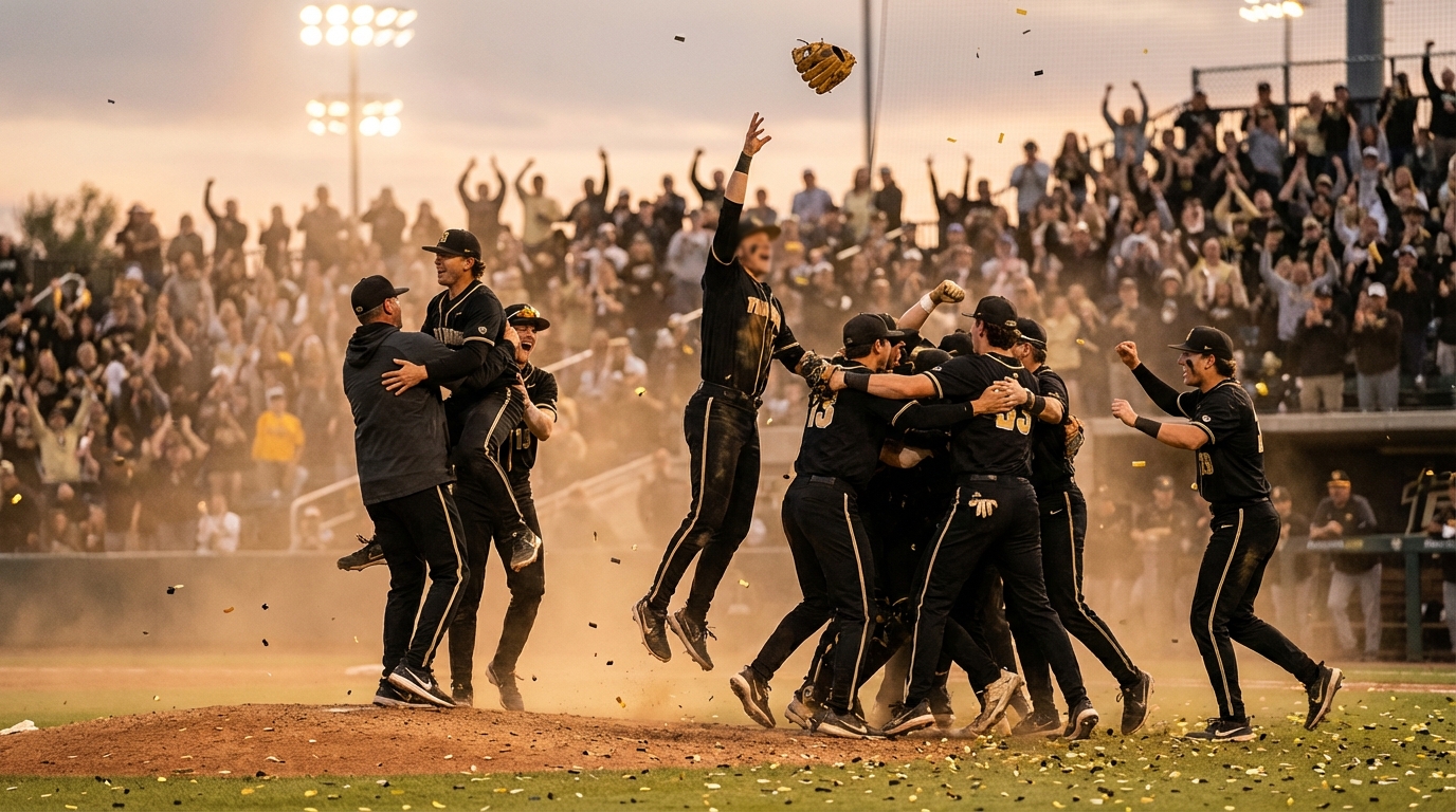 Missouri Tigers celebration image