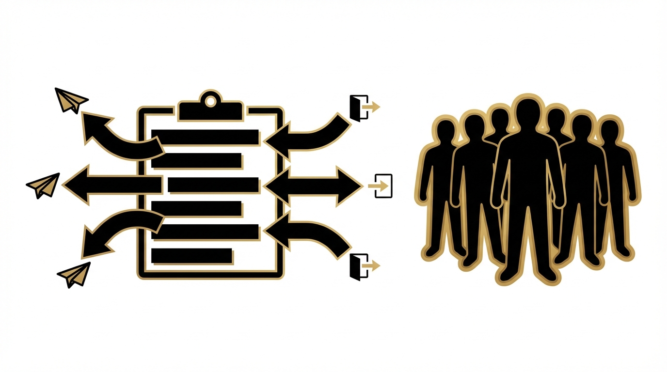 Symbolic offseason roster moves illustration