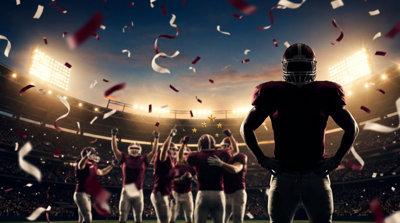 Photorealistic image of Texas A M recruiting energy