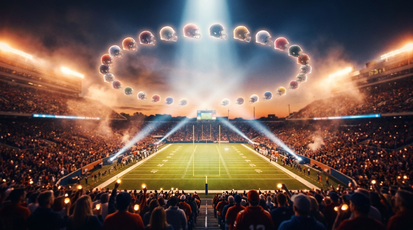 College football playoff expansion visual