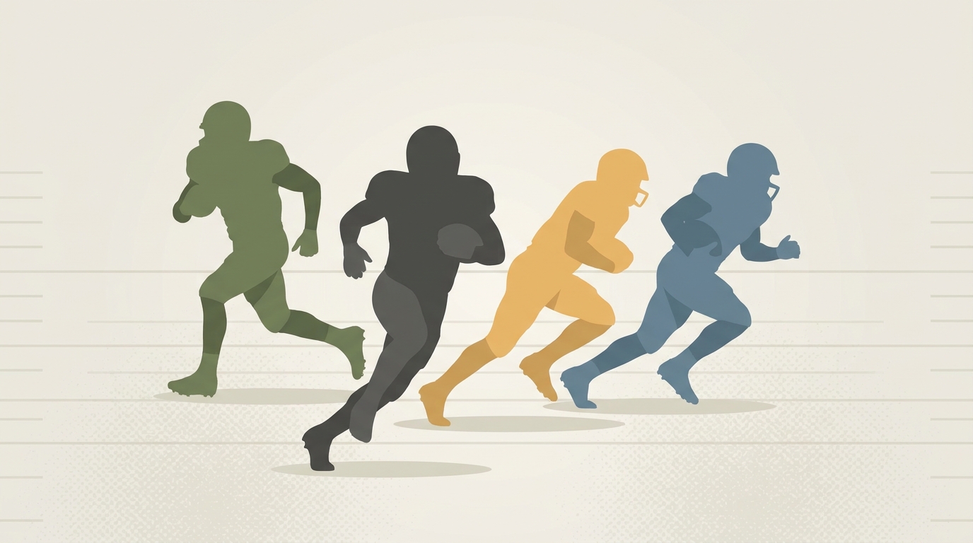 Running back depth concept