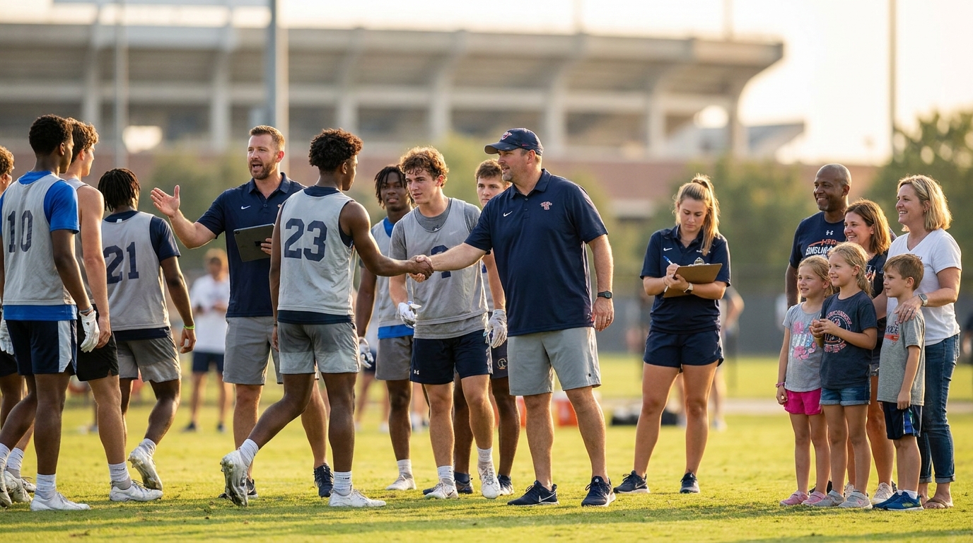 Dynamic college football recruiting scene