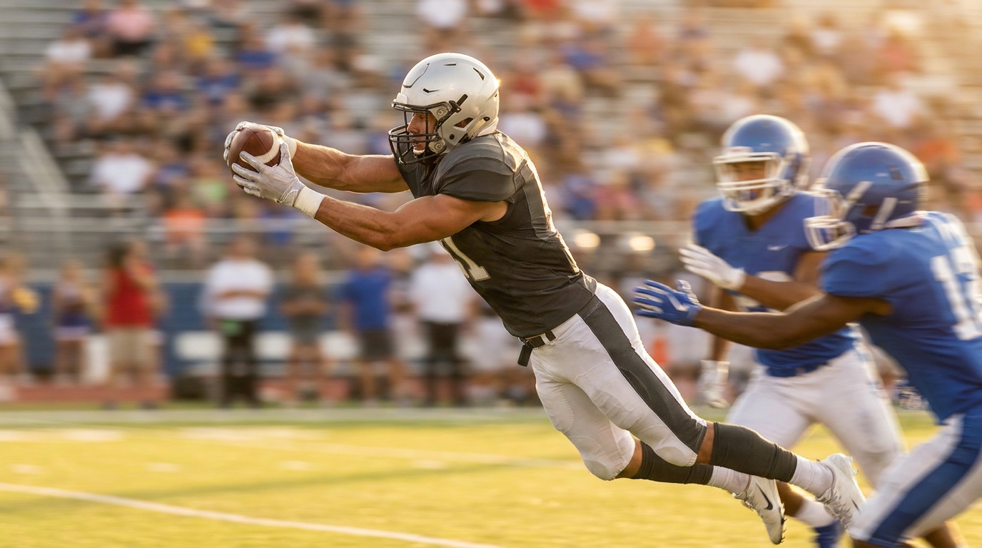 Cam Coleman action shot