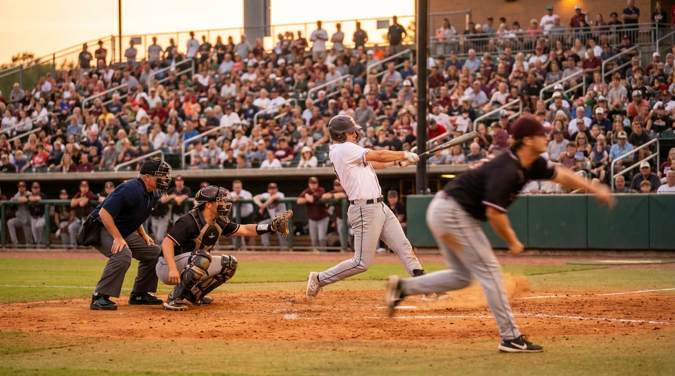 College World Series moment