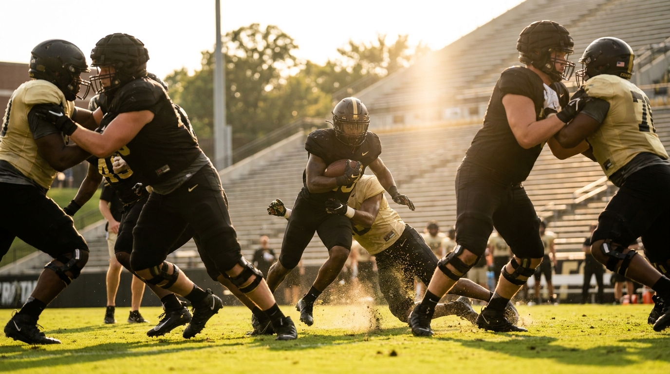 Missouri Tigers players in action