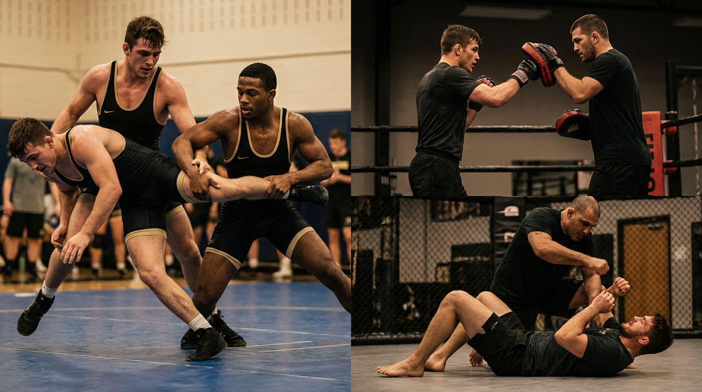 Missouri Tigers wrestlers training and transitioning to MMA