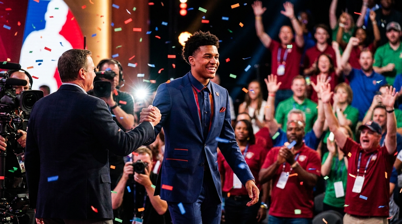 NBA draft night: SEC players celebrating selection