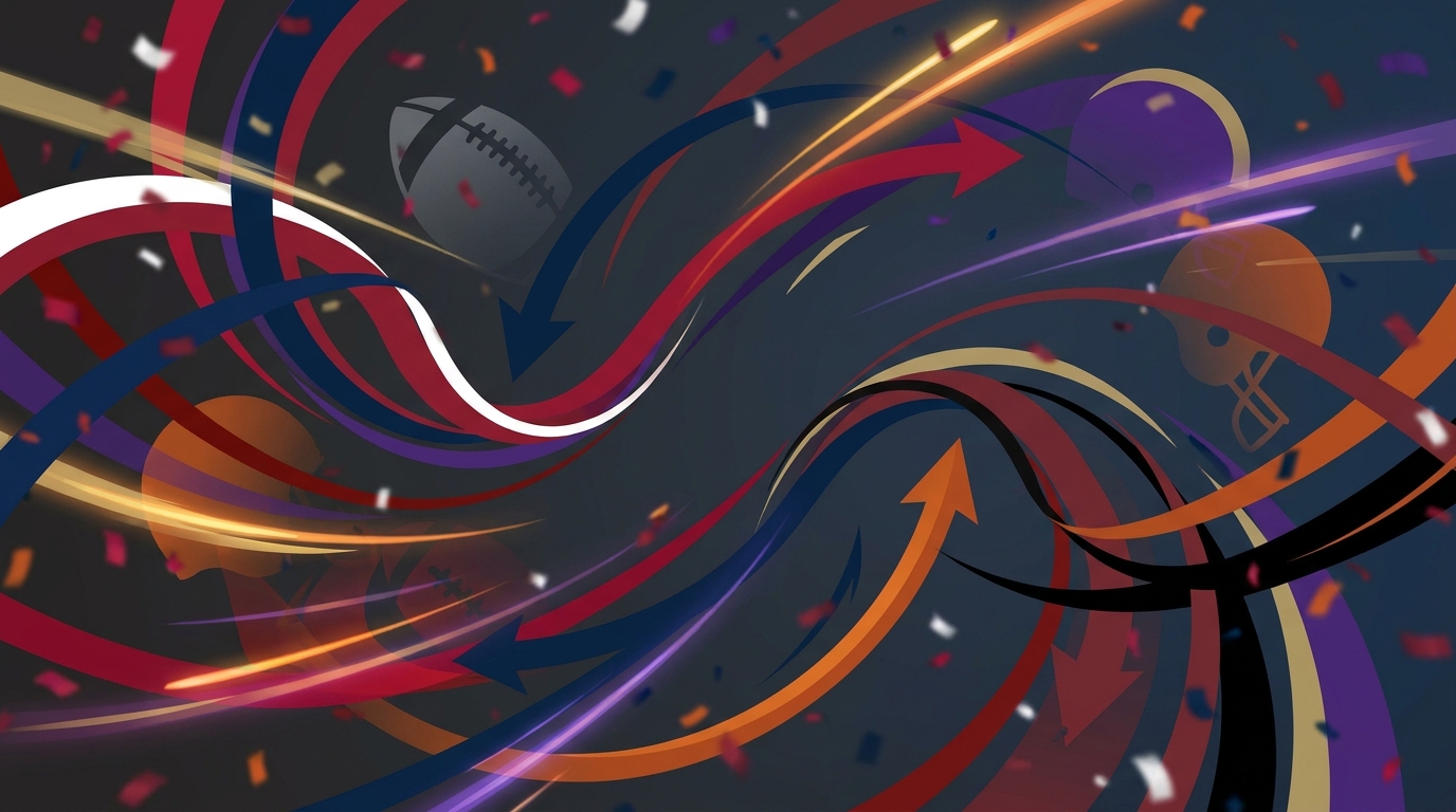 Abstract SEC recruiting visual