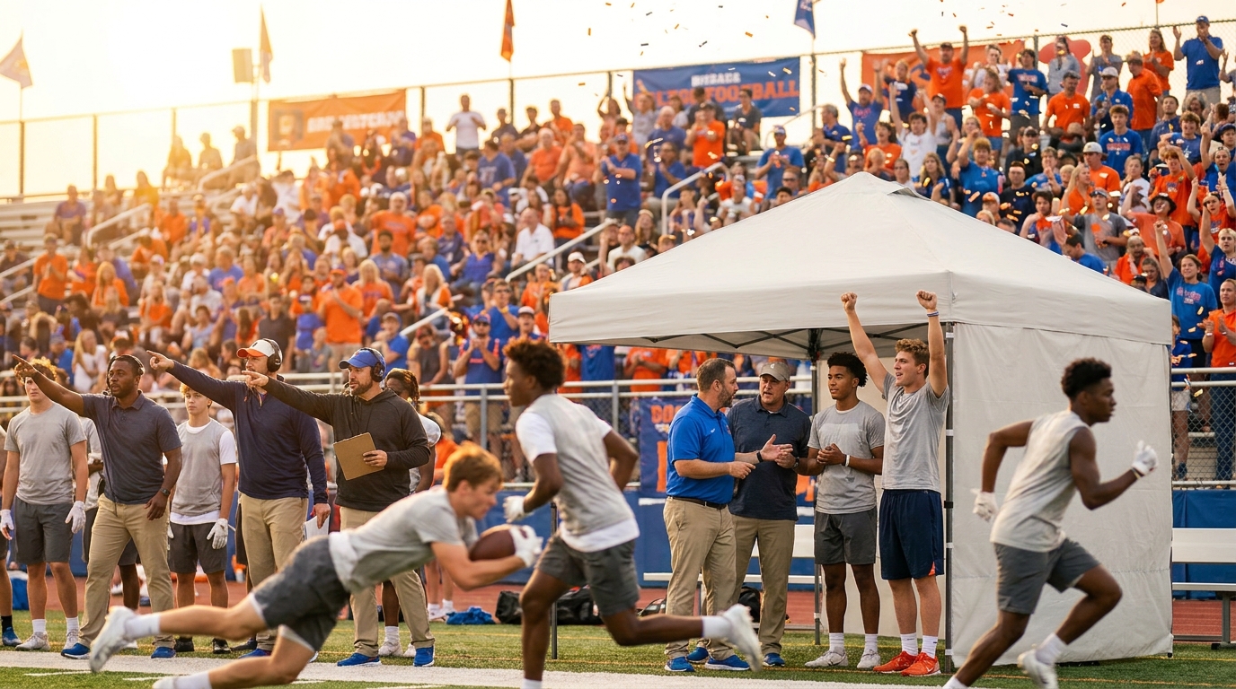 College recruiting energy and hype