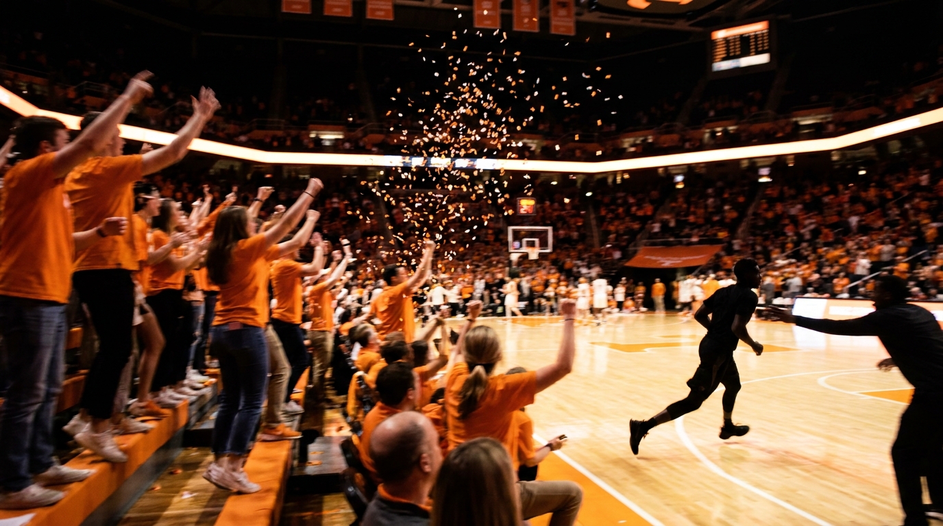 Tennessee basketball nonconference game atmosphere