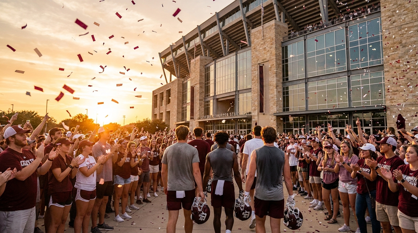 Texas A&M recruiting energy image