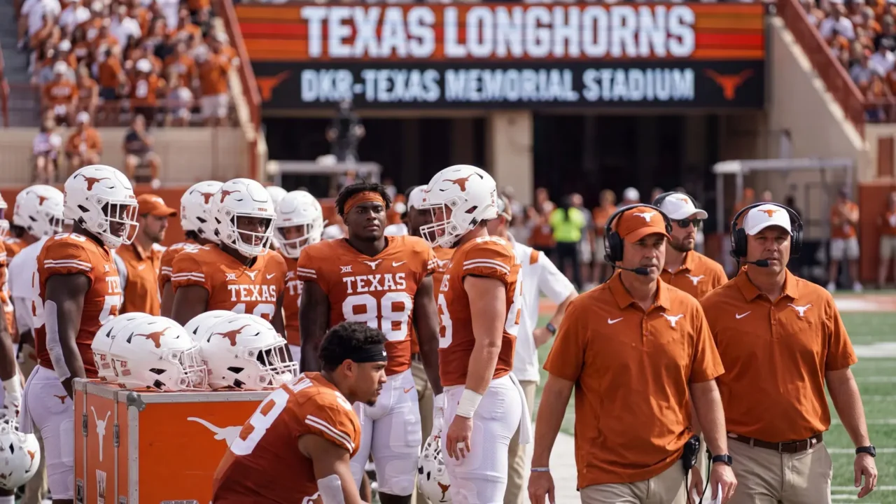 Texas Longhorns athletic department announcement context