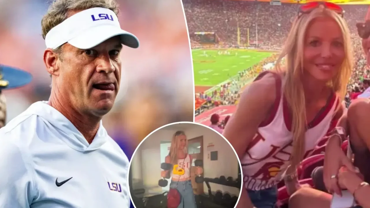 Layla Kiffin Shows USC Support During LSU Chapter Update