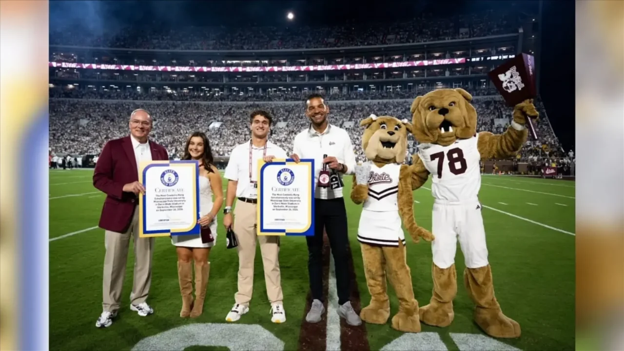 Mississippi State Ring 41,819 Cowbells in Reported World