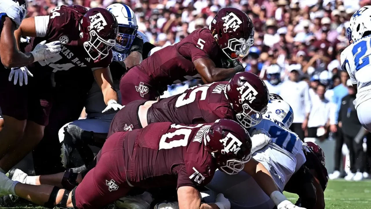 Texas A&M injury report update showing Ashton Bethel-Roman and Jamarion Morrow listed as questionable for the LSU game