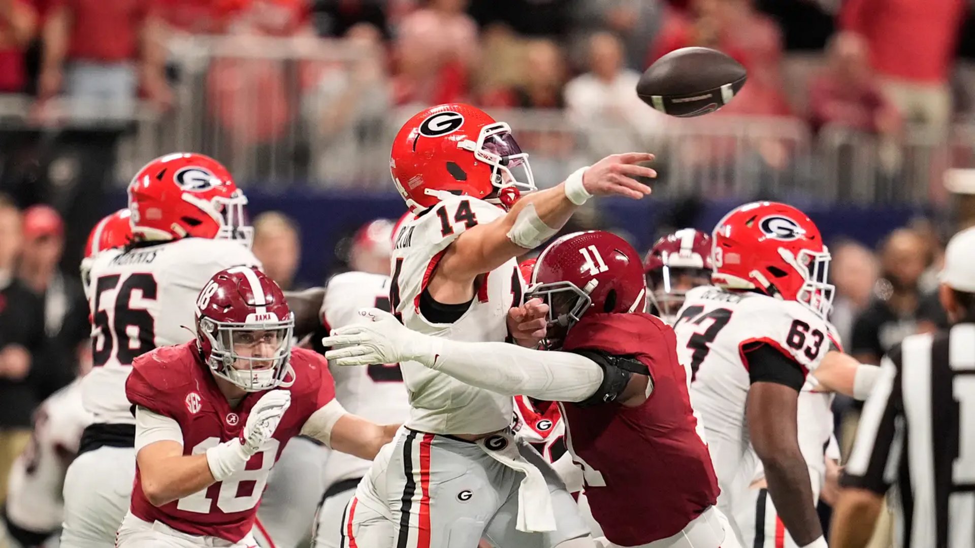 What Happens in an Alabama-Georgia Game Postponement